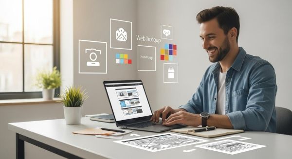 Création de site vitrine : une solution professionnelle avec Jeboostemaboite